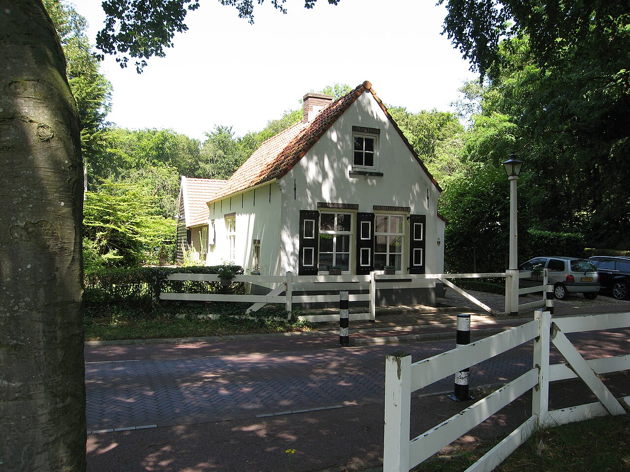 Landelijk pand aan de Joppelaan in Gorssel, in het gebied waar landgoed De Haar ligt