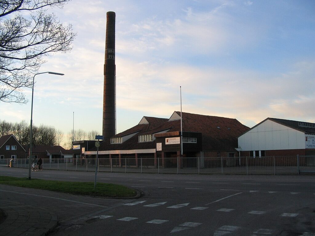 Voormalige Steenfabriek Fivelmonde in Delfzijl, waarover de planschadezaak tegen Eemsdelta gaat